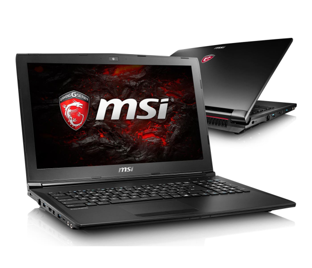 MSI GL62M i7-7700HQ/8GB/1TB GTX1050 FHD - 352404 - zdjęcie